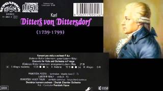 Carl Ditters von Dittersdorf Viola Concerto in F major Lubomir Maly viola [upl. by Dianuj96]