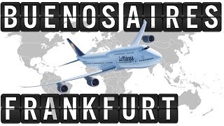 B747 Cockpit Flight Timelapse from BUENOS AIRES EZE to FRANKFURT FRA 11400km [upl. by Svoboda972]