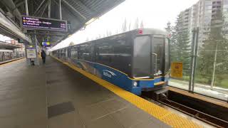 SkyTrain Mk1 departs Lougheed Town Centre [upl. by Riamo]