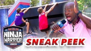 Was That a Tie  American Ninja Warrior Junior  Universal Kids [upl. by Marcus695]