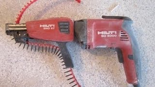 шуруповерт hilti с насадкой для саморезов [upl. by Vanden]