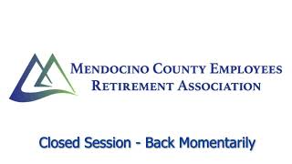 Mendocino County Employees Retirement Association 11152023 [upl. by Adnawt]