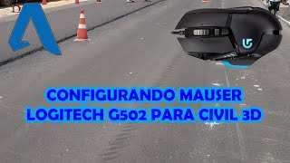 CONFIGURANDO MAUSER LOGITECH G502 HERO [upl. by Ynohtnad]