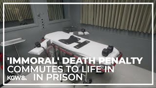 Gov Brown commutes sentences of Oregon death row inmates to life in prison [upl. by Anayhd98]