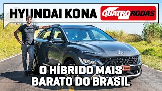 Hyundai Kona Hybrid é o híbrido MAIS BARATO do Brasil e faz até 21 kml [upl. by Meggie121]