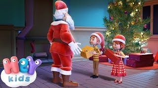 Père Noël chanson 🎅 Chants de Noël pour les maternelles  HeyKids [upl. by Benoite]