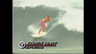 Surfing Warriewood Pro Junior 1986 [upl. by Aneliram]