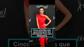 Cinco estrellas que aparentemente son demasiado feas para Hollywoodcelebrity usa fyp foryou [upl. by Ajile]