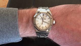 Audemars Piguet Royal Oak 15450 Unboxing [upl. by Nnailuj]