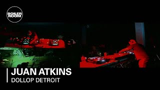 Juan Atkins Boiler Room DJ Set at Dollop Detroit Series [upl. by Acceber]