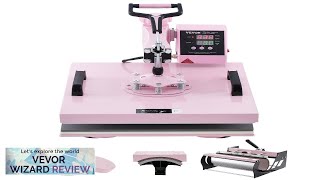 VEVOR Heat Press Machine 15x15 in 5 in 1 with 30oz Tumbler Review [upl. by Aicenev]