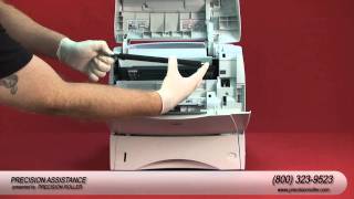 HP LaserJet 4250 Maintenance Kit Instructional Video [upl. by Inglis]