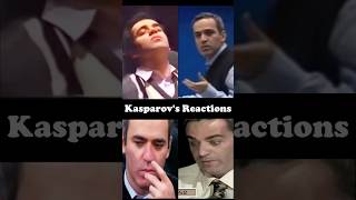 Gary Kasparovs Priceless Reactions 🤯😜 [upl. by Hgielah218]