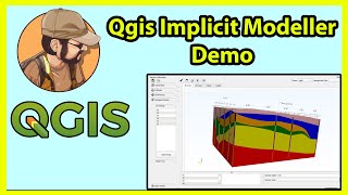 Qgis Implicit Modeller Plugin Demo [upl. by Nair718]