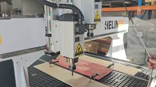 Heliner CNC Router with N105G3  Set tool height with the Tool Sensor [upl. by Airoled]