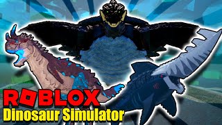 NEW Kaiju Skins amp BIGGEST Dinosaur Ever  Roblox Dinosaur Simulator [upl. by Addam]