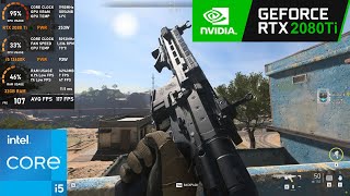 RTX 2080 Ti  Call of Duty Warzone 2 Season 5 [upl. by Hedy]