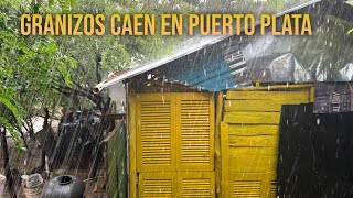 CAE GRANIZO EN EL CAMPO LOMA DE LA BESTIAPUERTO PLATAREPÚBLICA DOMINICANA [upl. by Anirb397]