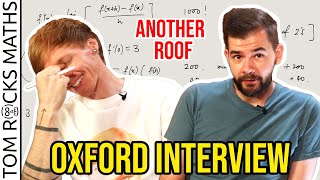 Oxford University Mathematician takes Admissions Interview with AnotherRoof [upl. by Annaiv]