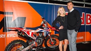 Racer X Films Lindsay Dungey on Ryans Retirement [upl. by Onilatac]