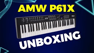 Teclado Controlador Amw P61x 2024 Video De Unboxing [upl. by Mackoff]