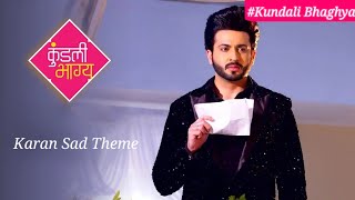 Karan Luthra Sad ThemeDheeraj Dhoppar Sharadha AryaKundali BhaghyaEkta Kapoor Zee TV [upl. by Hadihsar]