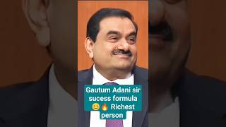 gautamadaninetworth adani sir interview 😍 Success key [upl. by Lotus]