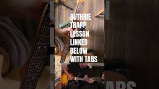 Guthrie Trapp Major Scale Melody Lesson with Tabs shorts [upl. by Neelcaj604]