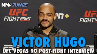 Victor Hugo Issues Fiery Callout of Daniel Marcos Wants His Head  UFC Fight Night 240 [upl. by Magda]