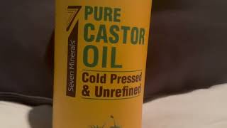 Pure Cold Pressed Castor Oil Big 32 fl oz Bottle Unrefined amp Hexane Free Review [upl. by Kersten877]