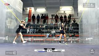 SA Open Squash 2023 Marie Stephan vs Lucy Turmel Quarterfinal [upl. by Tani]