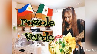 Pozole Verde de Pollo Green Chicken Pozole [upl. by Raffaello433]