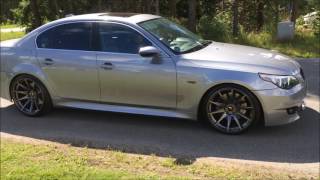 BMW E60 545I Sports mode V8 sound [upl. by Ruggiero]