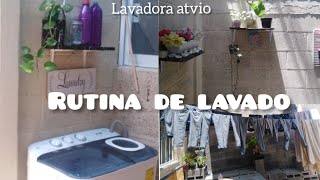 Rutina de lavado con mi Nueva Lavadora Atvio de doble tina 11 kilos casasinfonavit [upl. by Talia756]