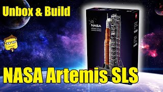 LEGO Unbox amp Build  NASA Artemis Space Launch System [upl. by Ielirol]