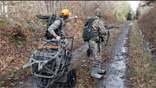 Opening Day of PA Rifle Deer Season 2021  STAND SCOUTING [upl. by Newo]