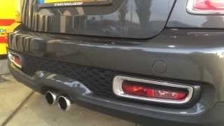 Mini Cooper S R56  Exhaust backfire fun [upl. by Opalina383]