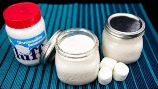 Homemade Marshmallow Fluff Recipe Marshmallow Creme from Cookies Cupcakes and Cardio [upl. by Dalli]