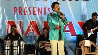 UDIT NARAYAN NIGHT  HYDERABAD KALI BARI Part One By Abhiram Majumdar [upl. by Sirdna]