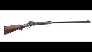 1874 Pedersoli Sharps Long Range 34 inch barrel 4570 cal [upl. by Ylellan251]