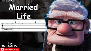 Up  Married Life Guitar Tutorial [upl. by Aicrop]