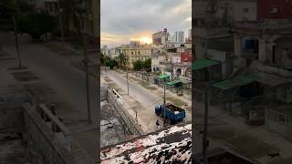 Buenas Tardes Havana travel cuba sunset video havana nomad city terrace [upl. by Murvyn]