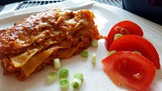 Lasagne so wie wir sie mögen einfach und ruckzuck Thermomix® TM5 [upl. by Hescock]