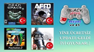 BLACK STORE PS3 OYUN İNDİRME UYGULAMASI İÇİN v445 UPDATE TÜRKÇE DEAD SPACE 2amp3  NFS UNDERGROUND 2 [upl. by Rozanna]