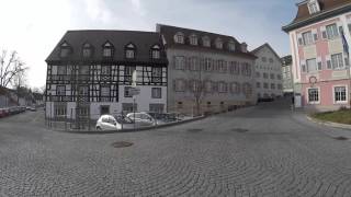 STREET VIEW Donaueschingen und Donauquelle in GERMANY [upl. by Phillida]