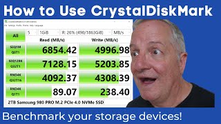 How to Use CrystalDiskMark [upl. by Nytsrik]