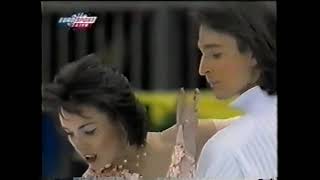 2000 World Championships  Compulsory Dance 1  Irina Lobacheva amp Ilia Averbukh RUS [upl. by Adnaram515]