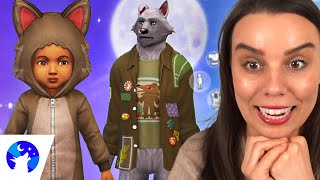 THIS IS AMAZING The Sims 4 Werewolves Create a Werewolf review [upl. by Ellimahs]