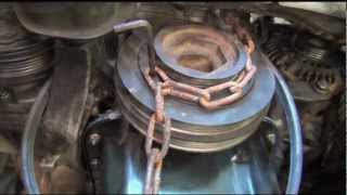 Removeinstall Crankshaft Pulley Bolt on Honda [upl. by Yellehs]