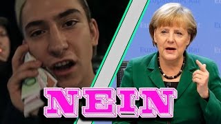 Angela Merkel Sings Yung Hurn  Nein [upl. by Schild246]